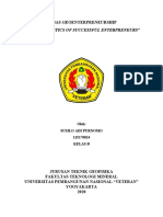 Tugas Geoenterpreneurship 1 - Susilo Adi Purnomo - 115170024 - Kelas B