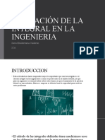 Aplicación de La Integral en La Ingenieria