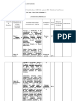 Acuerdos de Aprendizaje Bioquimica I