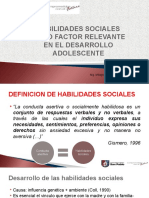 (7ma Clase) Habilidades Sociales