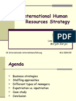 Strategi SDM Internasional