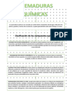 Trabajo de Urgencia Quemadura Quimicas