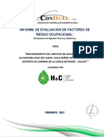 Condial - Informe Ocupacional de Agentes Fisicos 2020 - Proyecto Carmen de La Legua Reynoso