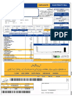 Duplicate: Electricity Bill