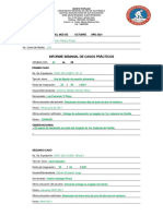 INFORME SEMANAL PASANTES BUFETE DEL 04  AL 08 DE OCTUBRE 2021