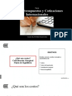 1.semana Costos-Contrib. Marginal y Punto de Equilbrio