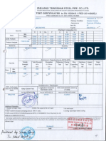 A Tut$&ii:': Zhejiang Tsingshan Steel CO,,LTD, Mill EN'10204/3 2014l68/EU