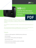 MB460 Data Sheet - English