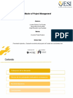 Informe Final - Evaluacion Economica Del Proyecto Trabajado Durante El Curso