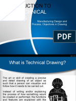 Introduction to Technical Drawing: Key Concepts and Tools