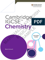 IGCSE Chemistry Teacher Guide