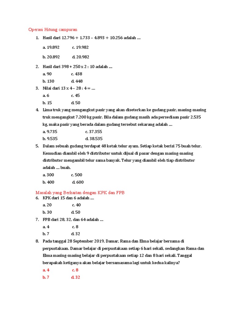 Soal Mm Pdf