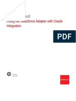Using Salesforce Adapter Oracle Integration
