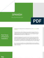Topic 6 - Past, Present and Future Tense in Spanish