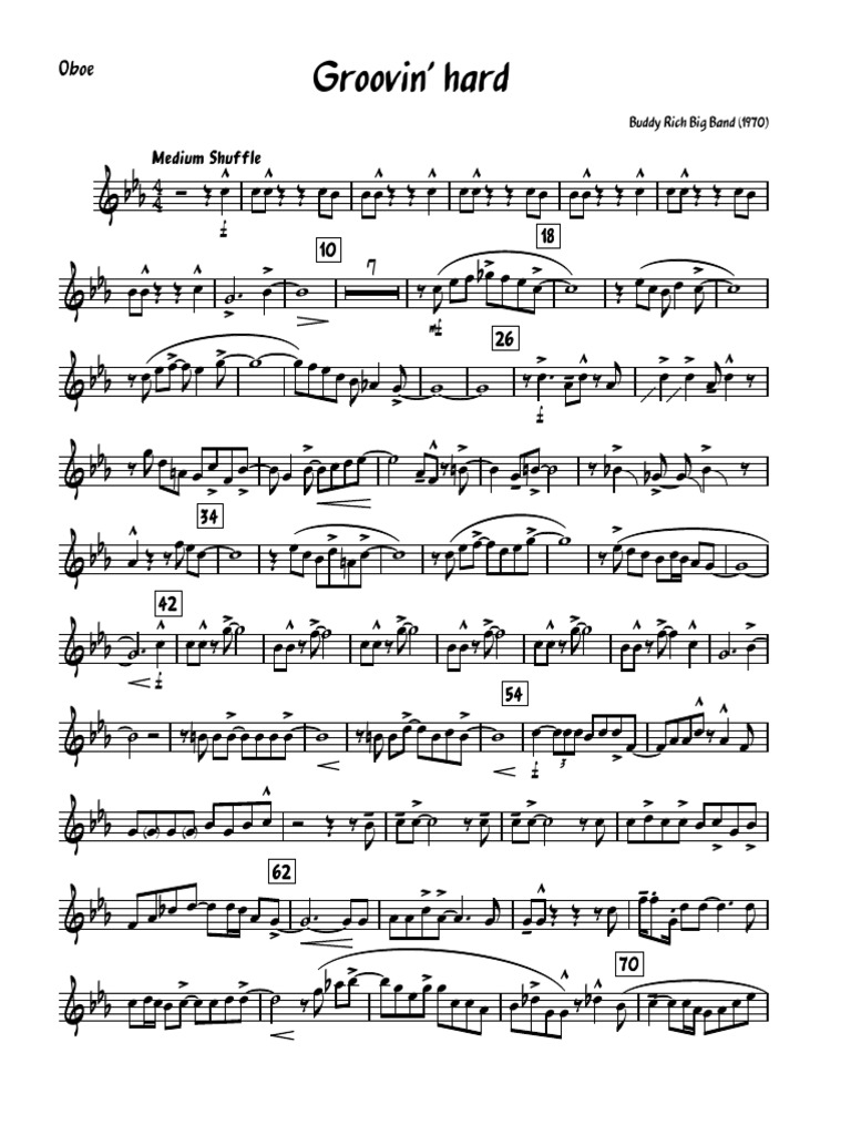 Groovin Hard Oboe PDF