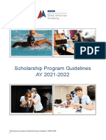 DAA Scholarships Guidelines 2021-2022