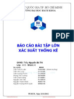 Xac Suat Thong Ke - 138310676 BTL Xac Suat PDF