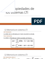 2.4 Propiedades de Los Sistemas LTI