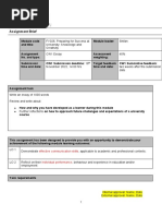 FY026 - PSKC - CW1 - Assignment Brief