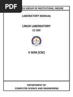 CS 505 - Linux Laboratory Manual - Final - 1659164997