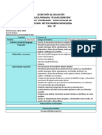 Planeación Didáctica, Semana 7, 3ero de Primaria.