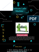 Toolroom Lathe Machine - Group 5 - Samson - Tabora - Tenebroso