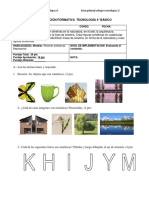 Tecnología - 4°básico - Evaluación Formativa 3