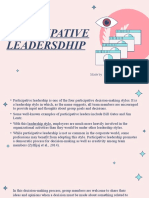 Participative Leadership Presentation