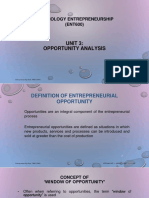 Unit 3 Opportunity Analysis DRSY