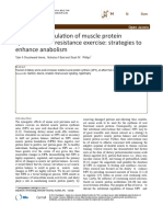 Journal Nutritional Regulation of Muscle Protein Synthesis