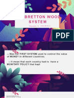 The Bretton Wood System: Discussant