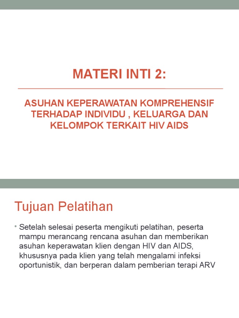 05 - Asuhan Keperawatan HIV AIDS | PDF