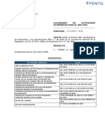 Calendario Actividades Academicas 2022 280322