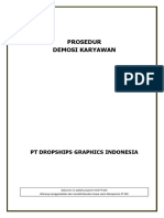 Sop Demosi Karyawan