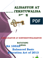 AP Q2 Lokalisasyon at Kontekstuwalisasyon