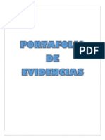 Portafolio de Evidencias Del Semestre