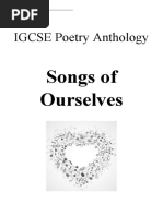 Year 10 IGCSE Songs of Ourselves