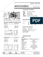 Daejin Generator Systems 3-Phase Diesel DJG-300