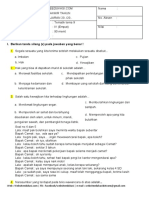 Soal Pat Kelas 4 Tema 9