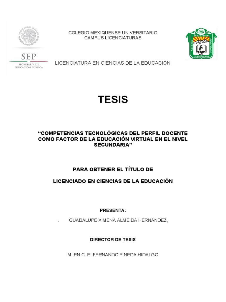 Portada Tesis Ciencias de La Educacion-Guadalupe Ximena Almeida
