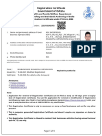 UPTOWN MART-Upload FSSAIDrug Store Certificate