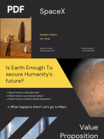 SpaceX Pitch Deck