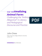 Re-Animalizing Animal Farm Challenging The Anthrop