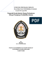 COVER MAKALAH PROYEK PERUBAHAN BIDANG SUBSTANTIF PELATIHAN DAN PENDIDIKAN DASAR CALON PU Non PNS