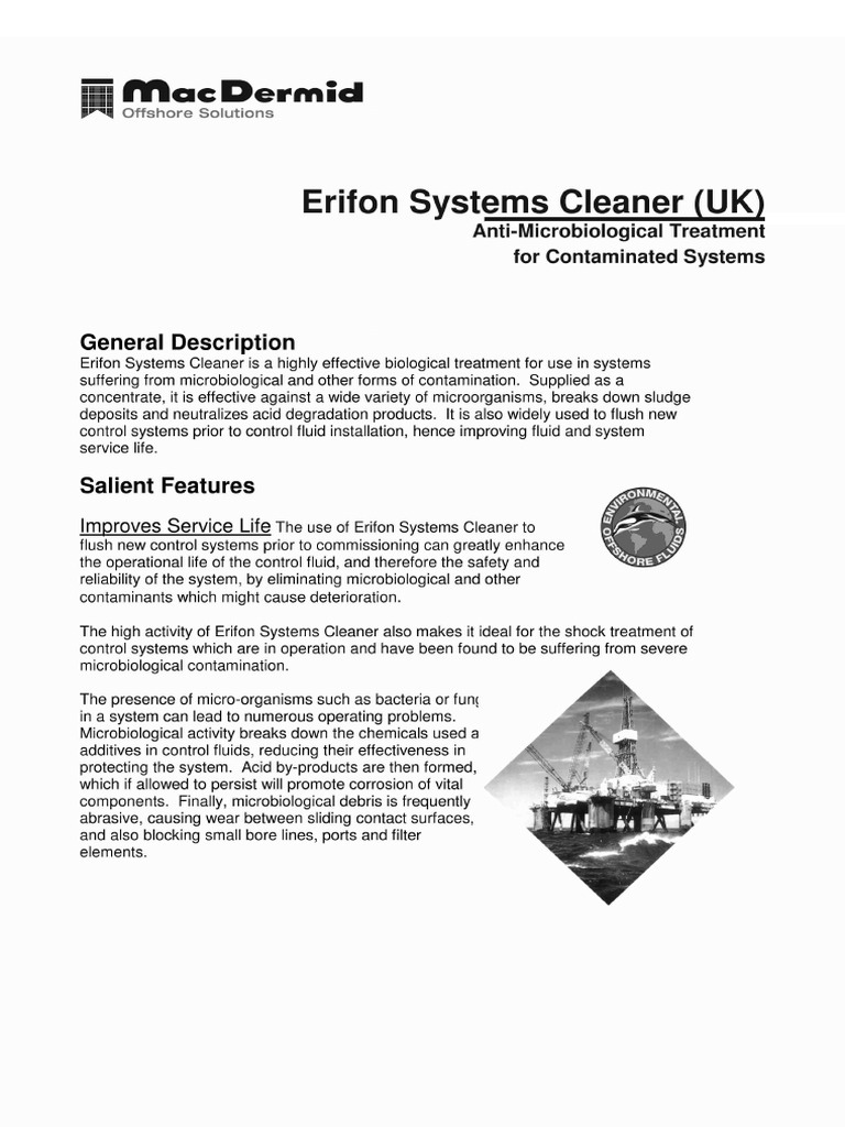Erifon EcoMac Arctic BOP Fluid Overview | PDF | Viscosity | Corrosion