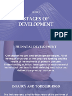 Group 2 - Stages of Development