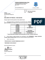 Surat Makluman Cuti Penggal 1 - 2022 Kepada Ibubapa