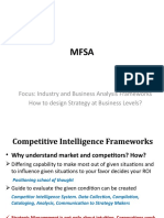 MFSA Industry and Business Analysis Frameworks