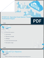 FY2015 Q1 - Operation Team Quarter Closure Performance Report V0.3