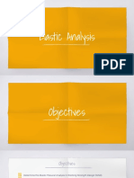 Week 5 - Elastic Analysis